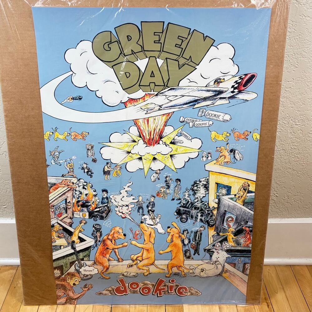 Green Day Dookie Album Poster 24" x 36"